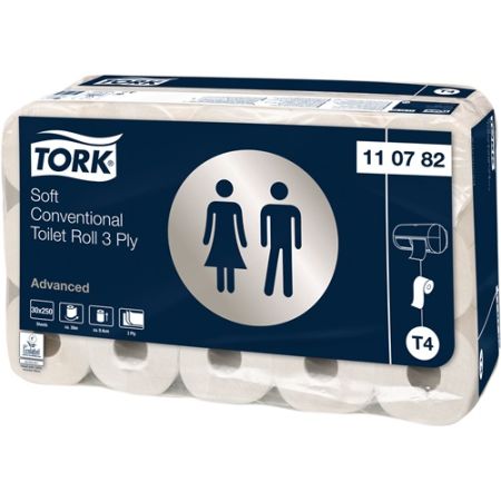 Toiletpapier TORK Advanced · 110782 3 laags, decorprint  TORK | IP.9000474927