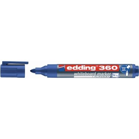 Whiteboardmarker 360 blauw streepbreedte 1,5-3 mm ronde punt  EDDING | IP.9000487702