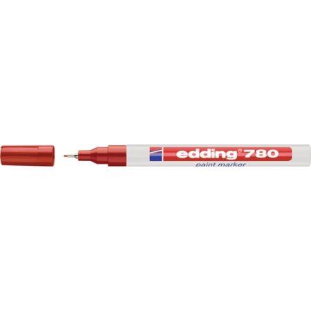 Lakmarker 780 rood streepbreedte 0,8 mm ronde punt  EDDING | IP.9000487751