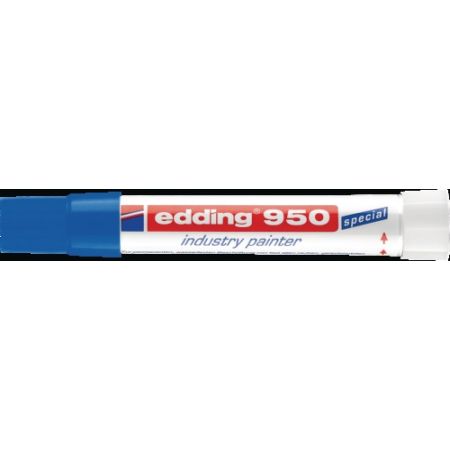 Markeerstift 950 blauw streepbreedte 10 mm ronde punt  EDDING | IP.9000487932
