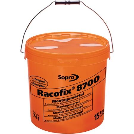 Montagemortel Racofix® 8700 1:3 (water/mortel) 15 kg 15 kg emmer SOPRO | IP.3000264156