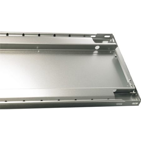 Schap B1000xD400mm draagvermogen 150 kg staalplaat zilver verzinkt voor stellingkast 2st./SB SCHULTE | IP.9000449807