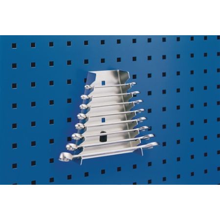 Moersleutelhouder H180xB70/145xD40mm 8 opnamen verticaal v. perforatieplaten voor Geperforeerde platen BOTT | IP.9000429111
