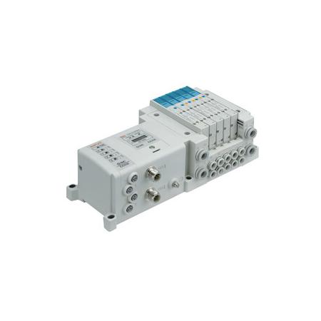 SMC - 5000-Serie Basisplaat Voor Serie Ex250 Geïntegreerd (I / O) Serieel Transmissiesysteem (Ip67) | SS5Y5-10S0-10B-C6