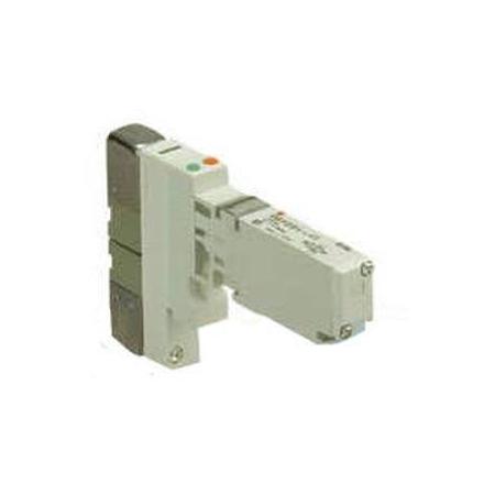SMC - Vq2*0* -  5-poort magneetventiel -  plug-in -  basisplaatmontage -  nieuwe versie | VQ2101N-5B1-Q