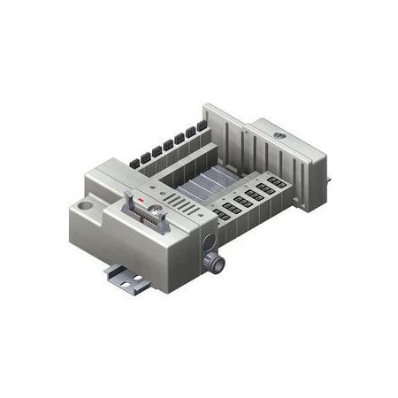 SMC - 1000-Serie Plug-In Verdeler -  platte lintkabelconnectorset | SS5Q13-04PDC-D-Q
