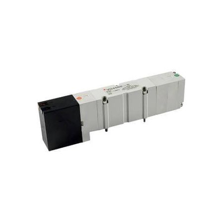 SMC - 4000-Serie -  5-poort magneetventiel -  plug-in -  basisplaatmontage (nieuw product) | VQ4301-5W1-Q