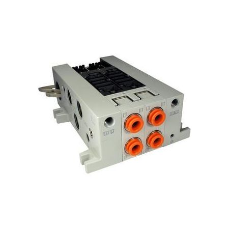 SMC - 4000-Serie -  op voet gemonteerd basisplaat -  plug-in -  geleidingsdraadkabel | VV5Q41-0702LD0-W-Q