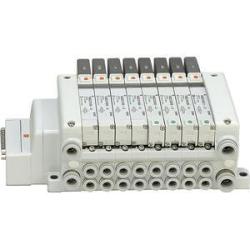 VV5QC11-F, 1000-serie, op voet gemonteerd basisplaat, plug-in, D-sub-connector
