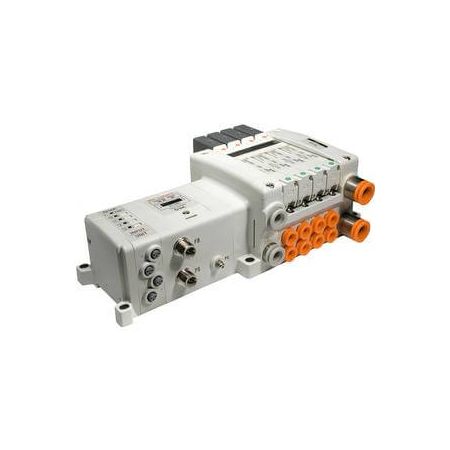 SMC - 1000-Serie -  op voet gemonteerd basisplaat -  plug-in -  I / O seriële transmissie-eenheid | VV5QC11-10C6SD0