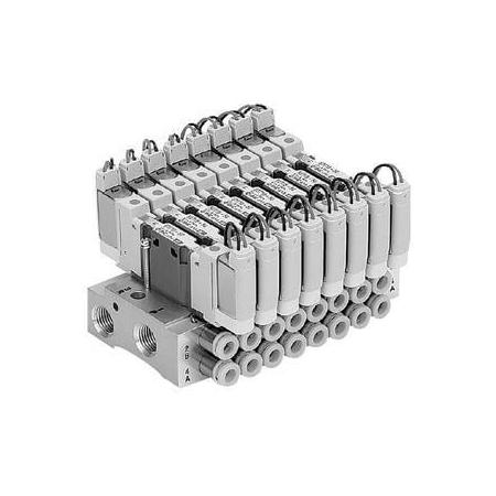 SMC - Stapelventieleiland Met Steekkabel -  individuele connector -  C-kit | SS0755-12C4FC