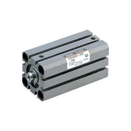 SMC - Compacte Cilinder -  dubbelwerkend -  enkele zuigerstang -  lage snelheid | CDQSXB25-10D