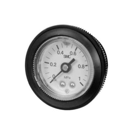 SMC - Manometer -  met limietindicatie en afdekringsamenstelling (buitendiameter 42) | G46-10-02-C