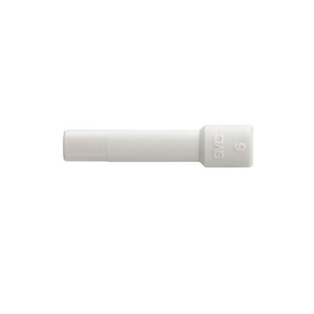 SMC - One-Touch Fitting Witte Kleur - Plug | KQ2P-08