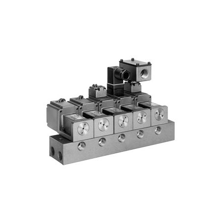 SMC - Basisplaat Met 3-Poorts Magneetventiel | VVT340-081-03