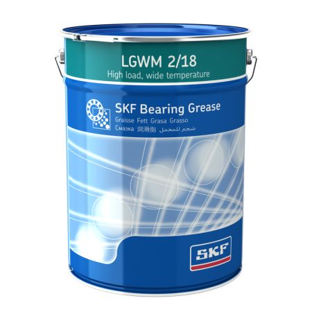 SKF - Vet voor hoge belasting en breed temperatuurbereik | Blik Inhoud 18 Kg | LGWM 2/18