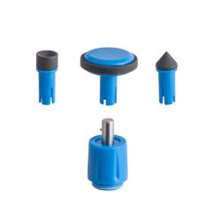 Setof 3x contact adapters with mounting support for TKRT 10 - TKRT 10-ADAPT
