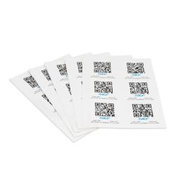 5x A4 sheets with 12x QR codes per sheet (TKSA 41 only) - TKSA 41-QR