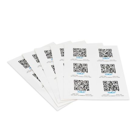 SKF - 5x A4 sheets with 12x QR codes per sheet (TKSA 41 only) - TKSA 41-QR
