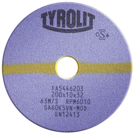 Tyrolit - T/17256 - Keramische zaagscherschijven voor cirkel- en bandzagen 1 150x6x38 SA 60 K5 VN-M OD
